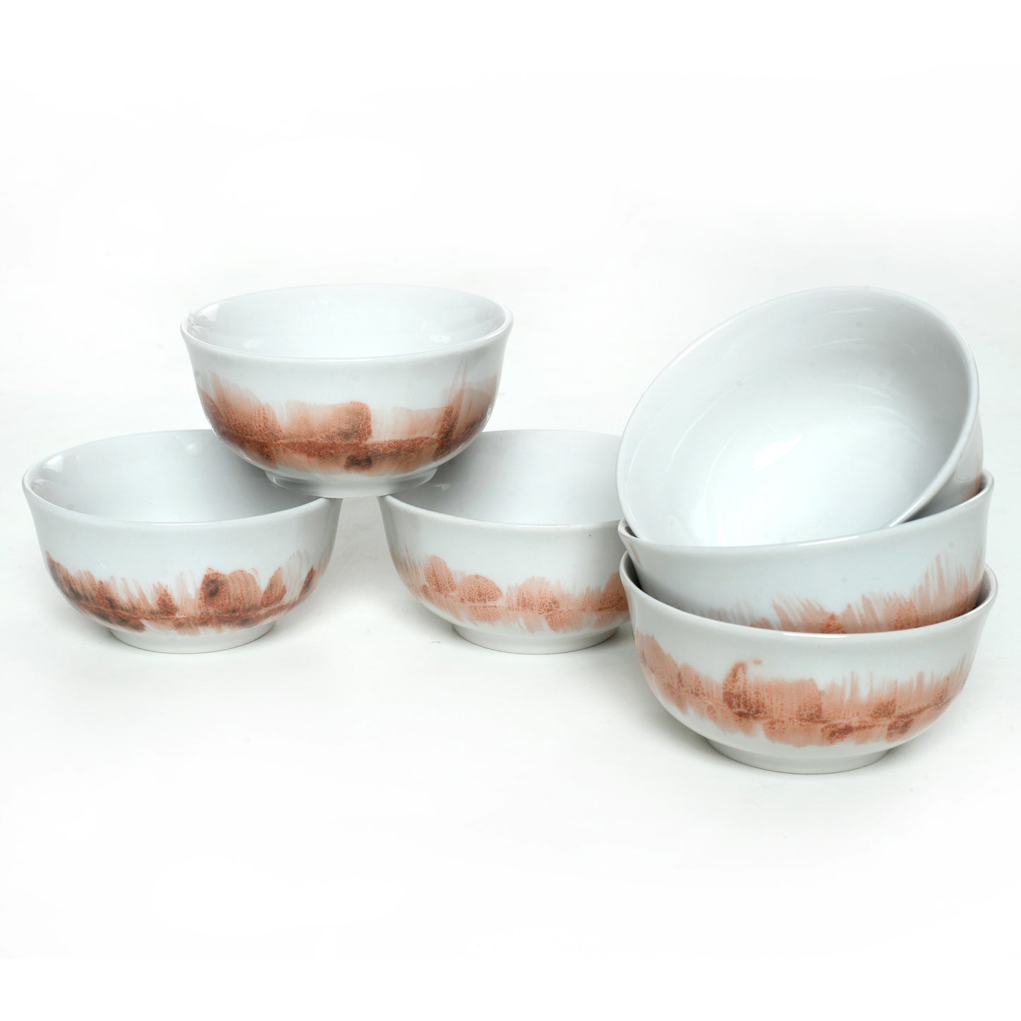 Tablejoy Veg/Curry Bowl Set'6 Red