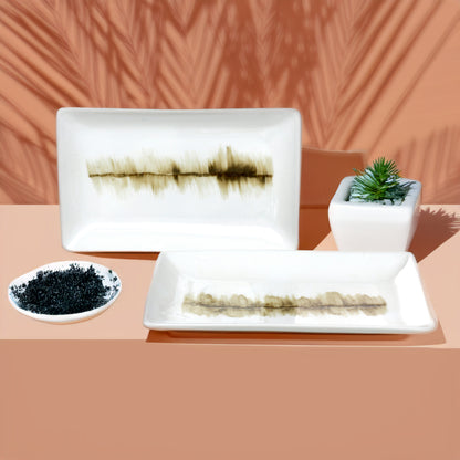 Tablejoy Rect. Serving Platter (S) Set'2 Olive