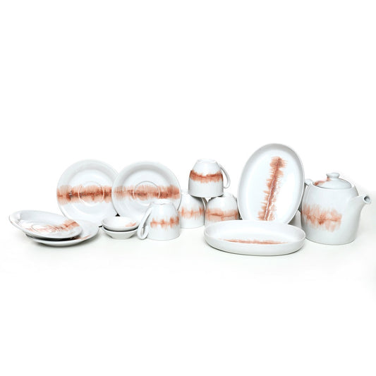 Tablejoy 6 Cups & 6 Saucer Set'12 Red