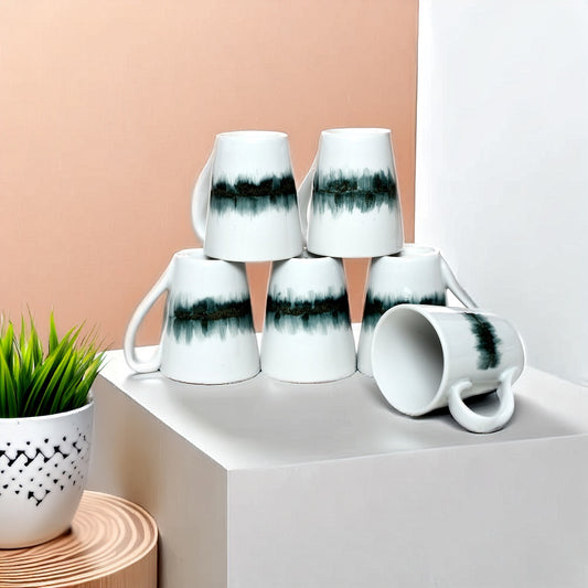 Tablejoy Tea Mugs 6Pcs Set'6 Blk