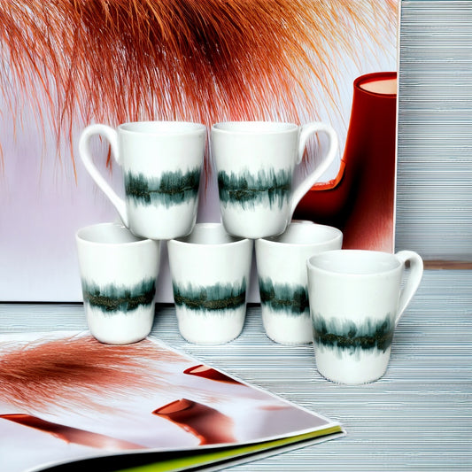 Tablejoy Tea Mugs 6Pcs Set'6 Blk