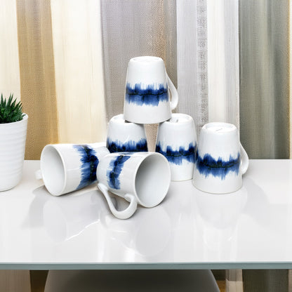 Tablejoy Tea Mugs 6Pcs Set'6 Blu