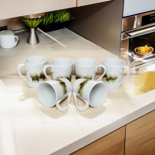 Tablejoy Tea Mugs 6Pcs Set'6 Olv