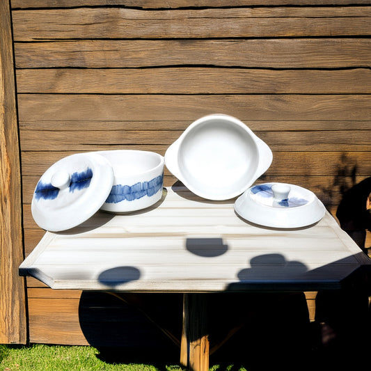 Tablejoy Casserole 260Cc Set'2 Blu
