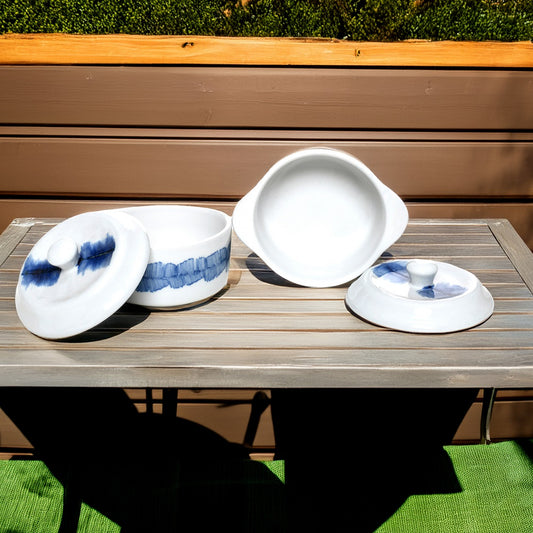 Tablejoy Casserole 260Cc Set'2 Blu
