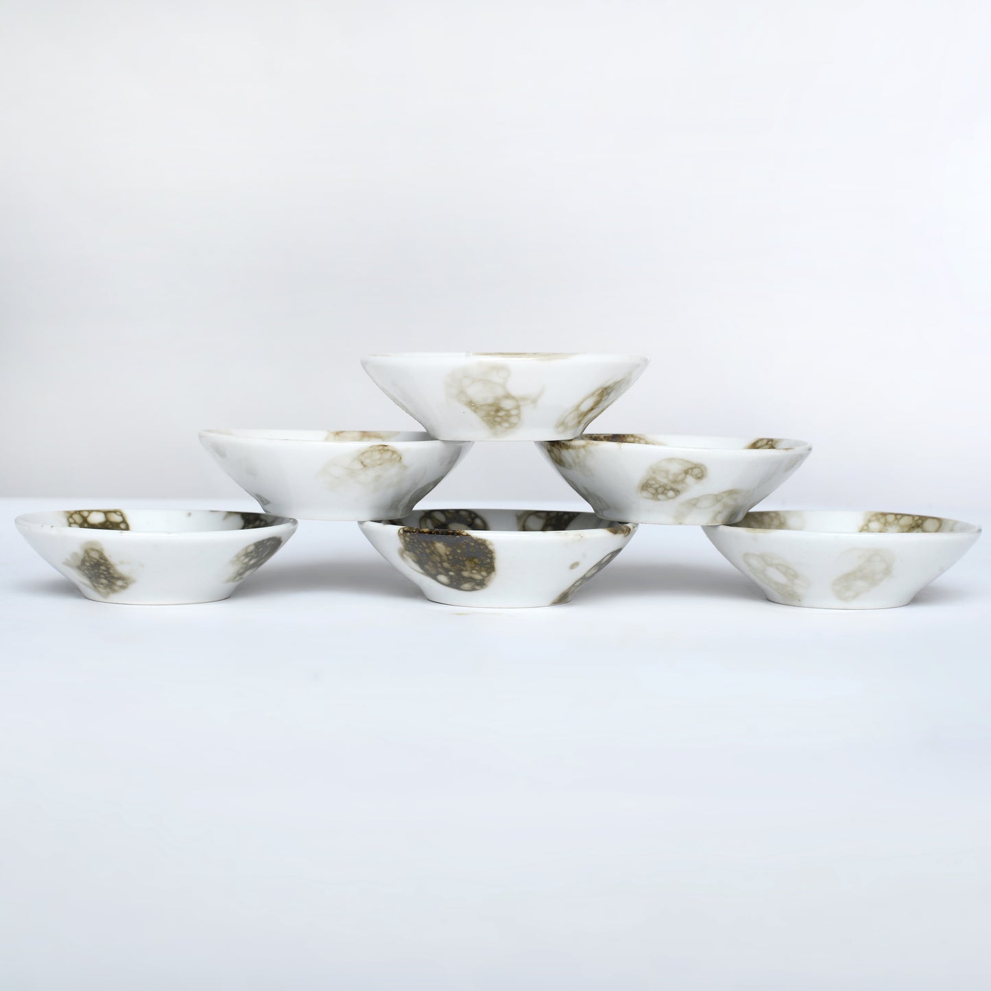 Tablejoy Dip Bowl Round Set'6 Olv