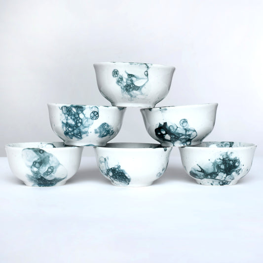 Tablejoy Veg/Curry Bowl Set'6 Blk