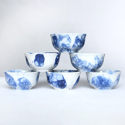 Tablejoy Veg/Curry Bowl Set'6 Blu