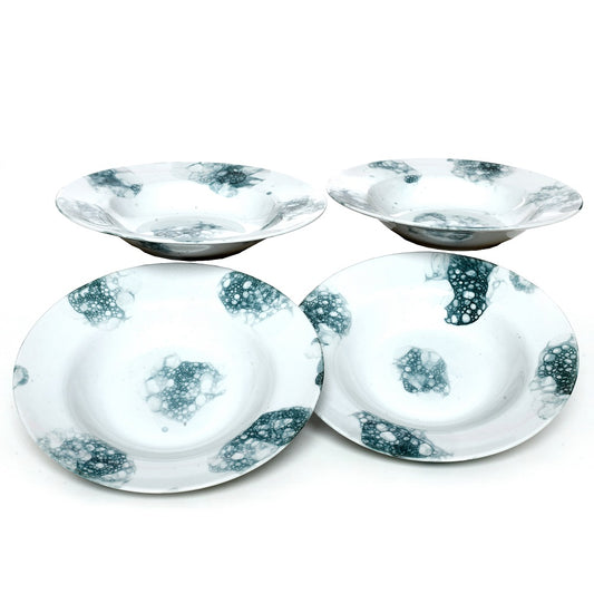 Tablejoy Pasta Plate Set'4 Blk