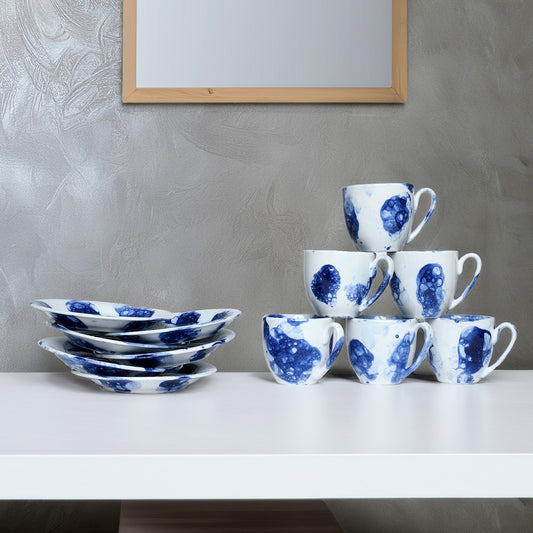 Tablejoy Cups & Saucer Set Set'12 Blu