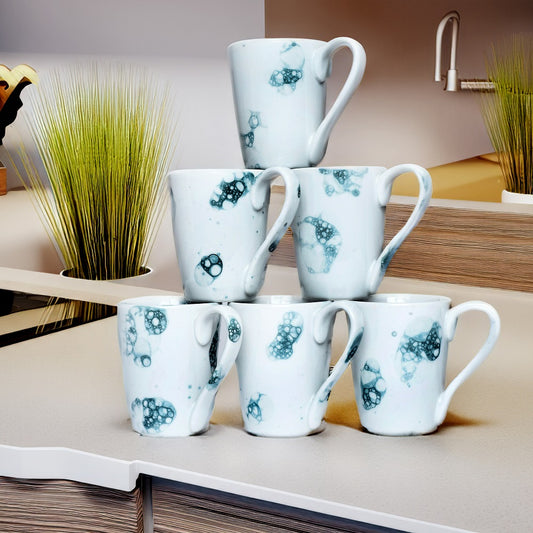 Tablejoy Tea Mugs Set'6 Blk