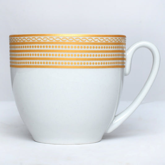 Tablejoy Cups & Saucer Set Metalic Set Of 12