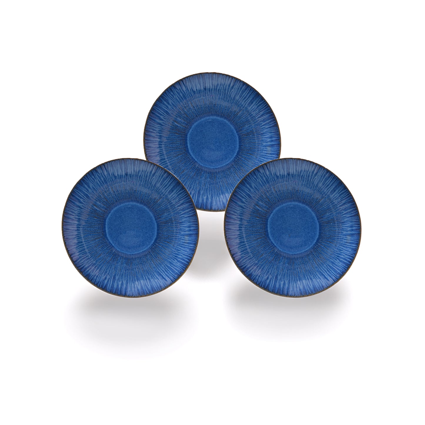 Mesa Agata Cobalto Dinner Plate -27 Cm Set of 3