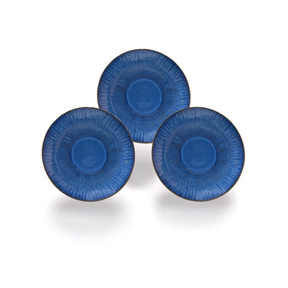 Mesa Agata Cobalto Dinner Plate -27 Cm Set of 3