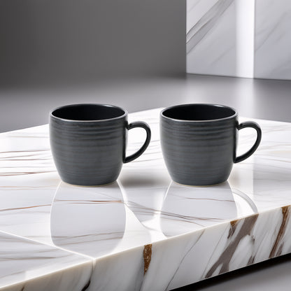 Mesa Crayon 2Cup & 2Saucer Set of 4