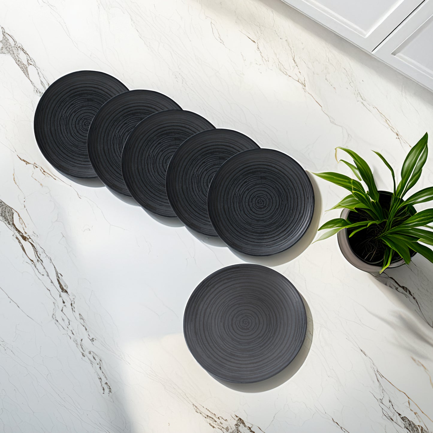 Mesa Crayon Half Plate 21 Cm Set of 6