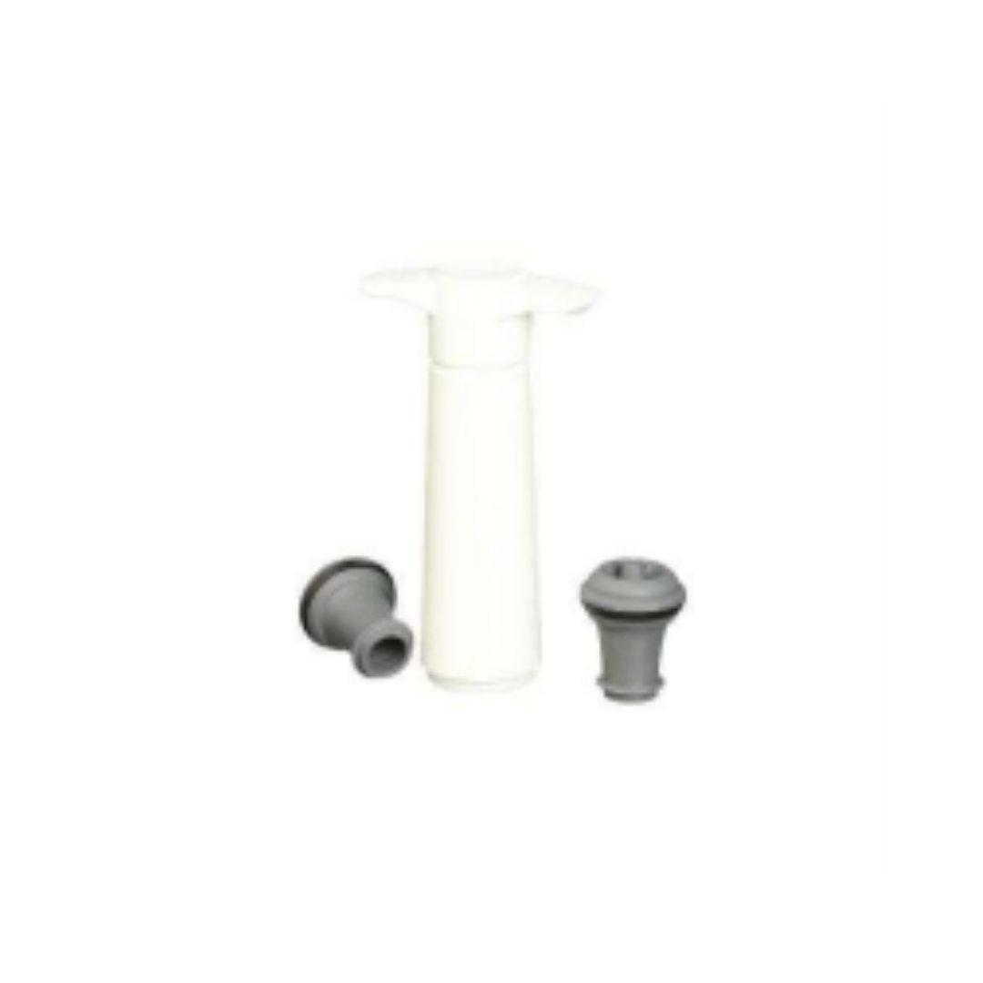 Vacu Vin Loop WINE SAVER WHITE (1 PUMP, 2 STOPPER)