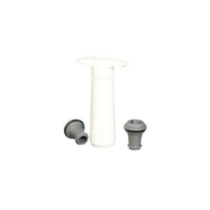 Vacu Vin Loop WINE SAVER WHITE (1 PUMP, 2 STOPPER)