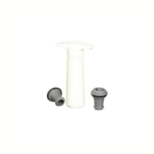 Vacu Vin Loop WINE SAVER WHITE (1 PUMP, 2 STOPPER)