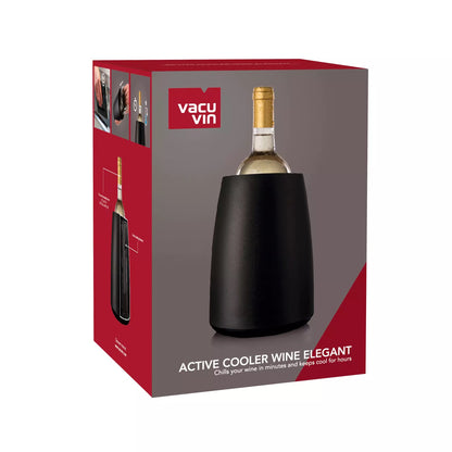 Vacu Vin Active Cooler Wine Elegant Black W