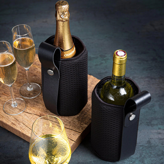 Vacu Vin FLEXIBLE WINE COOLER ARTICO BLK PC