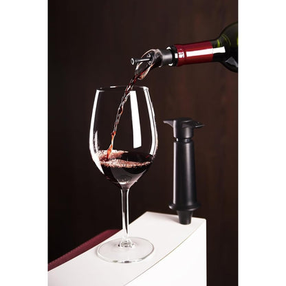 Vacu Vin Wine Saver & Server Black