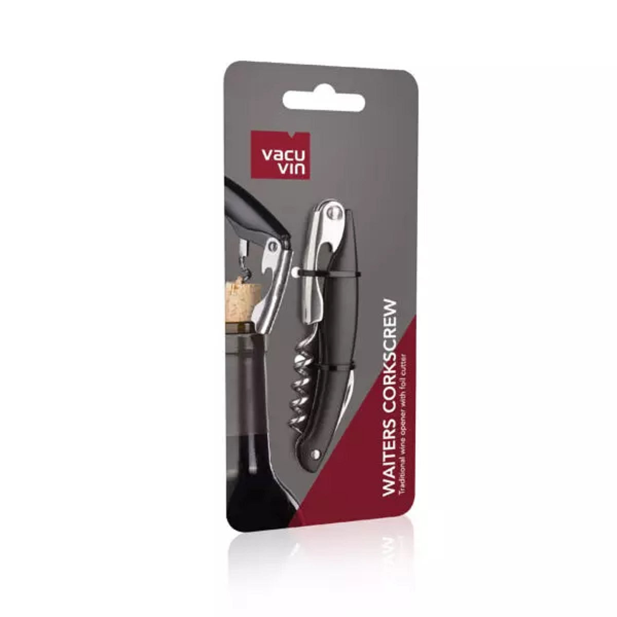 Vacu Vin Waiter’s Corkscrew Black
