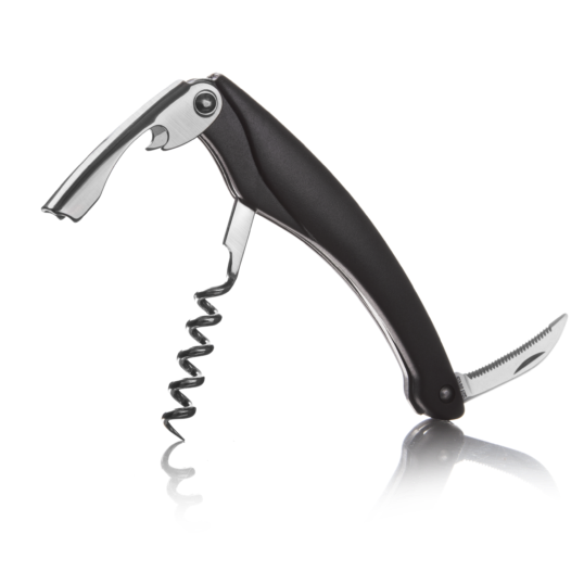 Vacu Vin Waiter’s Corkscrew Black