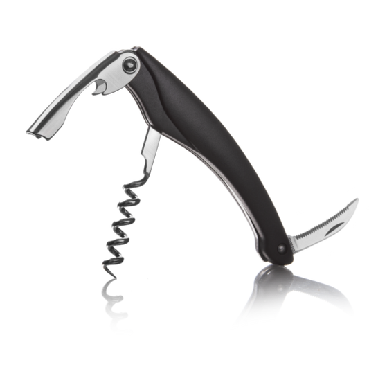 Vacu Vin Waiter’s Corkscrew Black