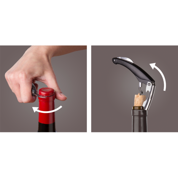 Vacu Vin Waiter’s Corkscrew Black