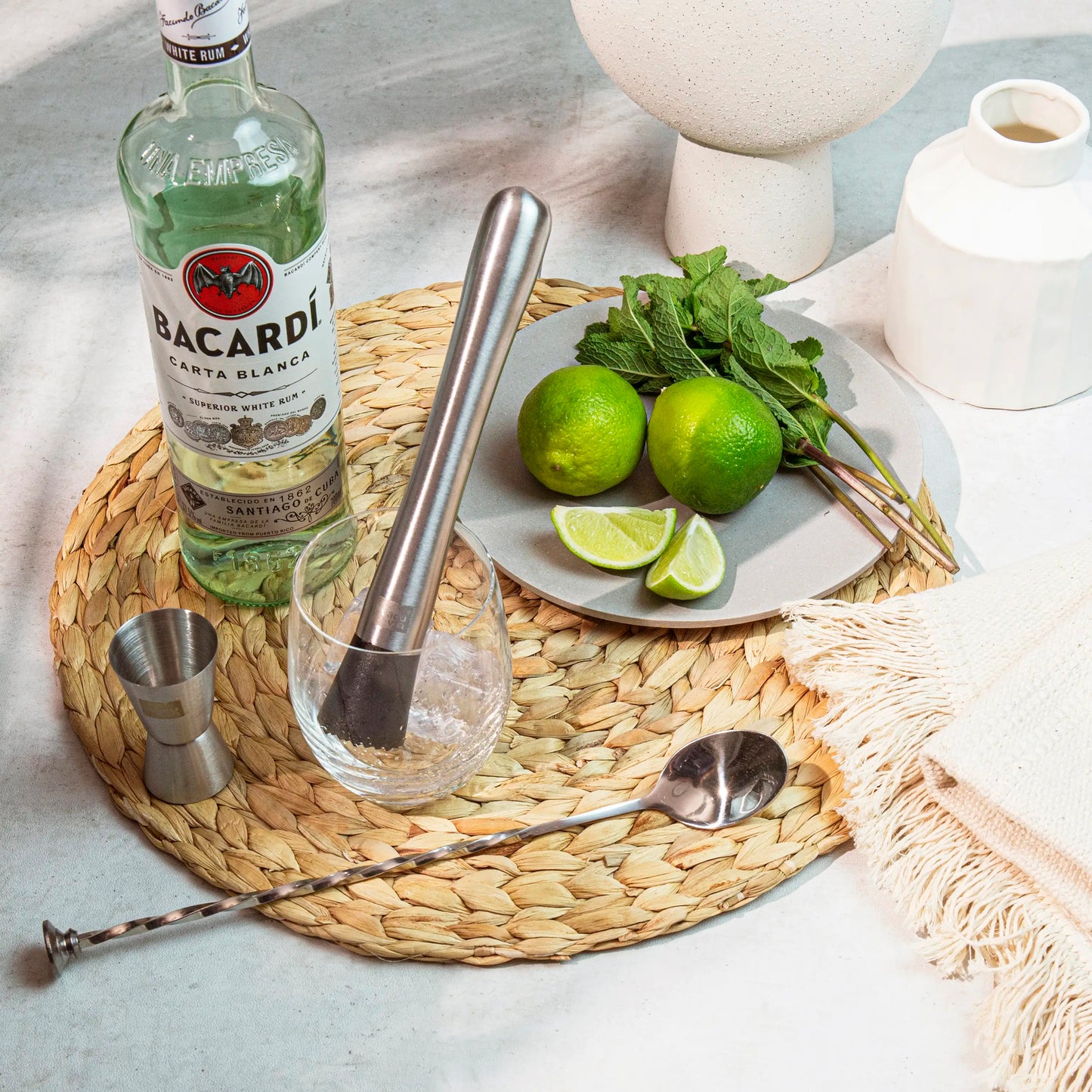 Vacu Vin Cocktail Muddler Stainless Steel