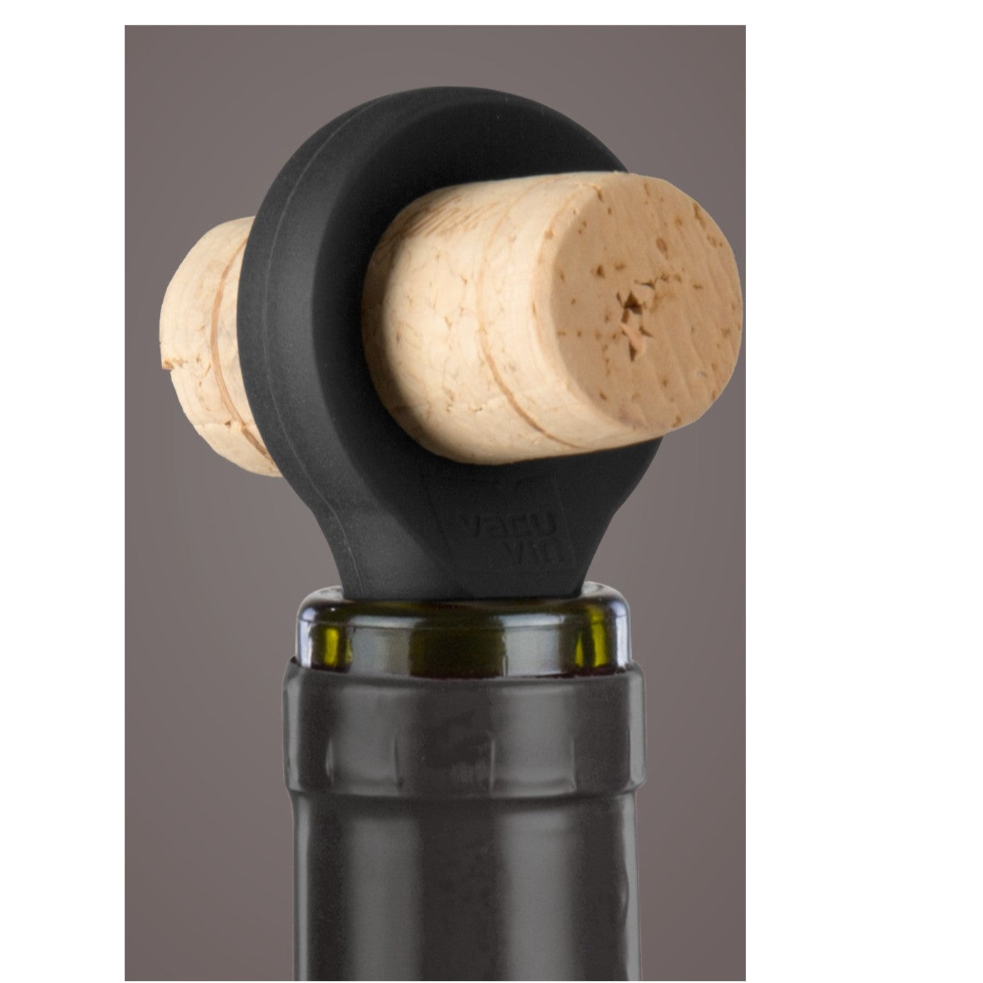 Vacu Vin Bottle Stopper Black
