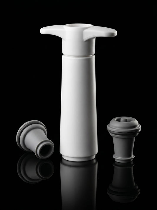 Vacu Vin Loop WINE SAVER WHITE (1 PUMP, 2 STOPPER)