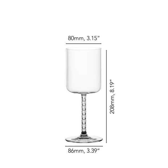 NACHTMANN Bossa Nova Edition Crystal Wine Glasses, Set of 2