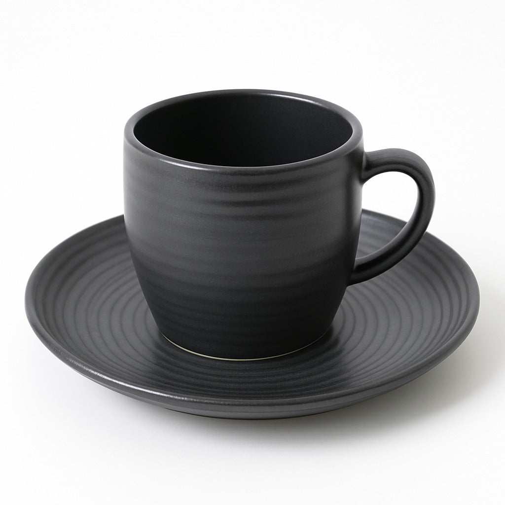 Mesa Crayon 2Cup & 2Saucer Set of 4