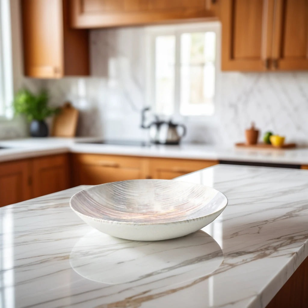 Mesa Rio Gold Pasta Bowl 22 Cm