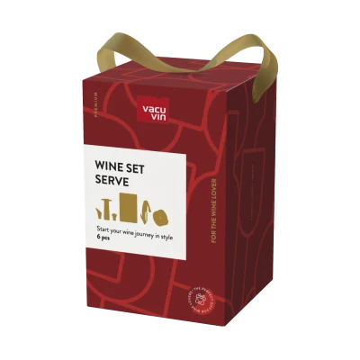 wine Set serve Black | Set of 6