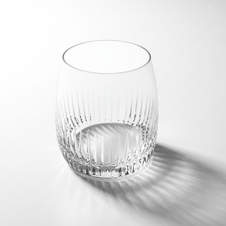 HANDCUT GOLDEN GATE  WHISKY TUMBLER SET OF 4