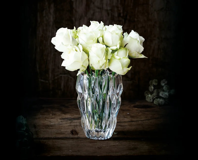 NACHTMANN Quartz Vase - 16cm