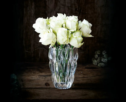 NACHTMANN Quartz Vase - 16cm