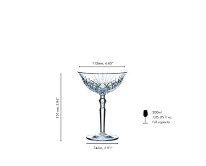 NACHTMANN Palais Cocktail Glass Set 4