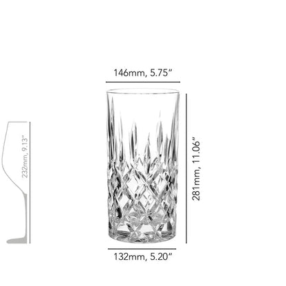 NACHTMANN Noblesse Vase / Hurricane Lamp - 28cm