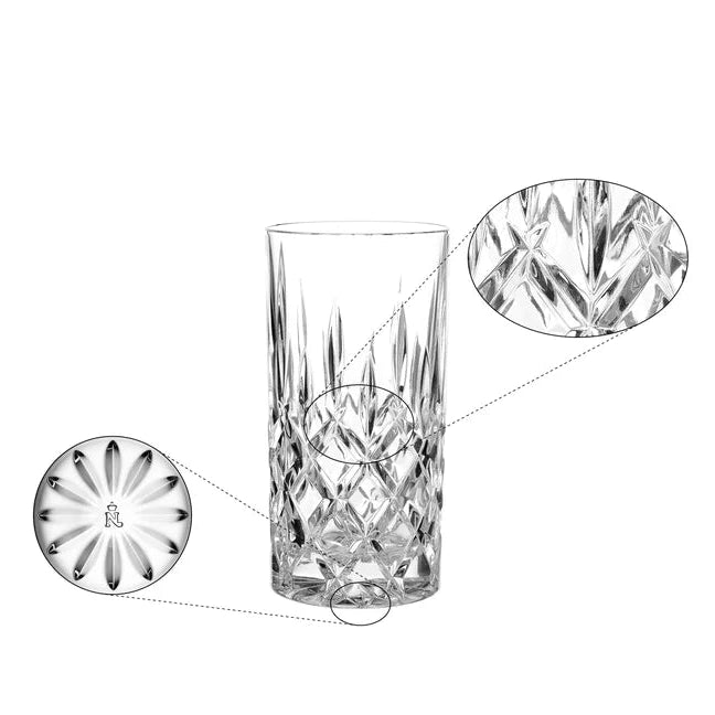 NACHTMANN Noblesse Vase / Hurricane Lamp - 28cm
