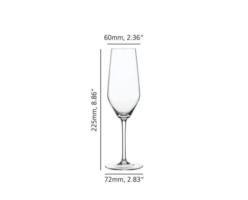 NACHTMANN By SPIEGELAU Style Champagne Flute SET 4