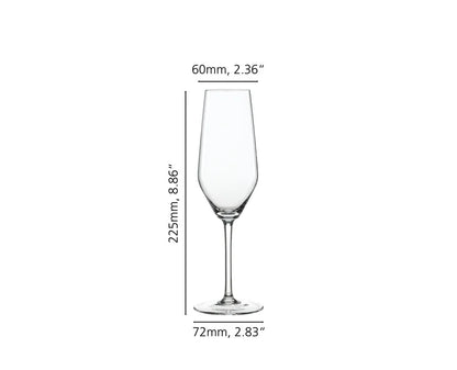NACHTMANN By SPIEGELAU Style Champagne Flute SET 4