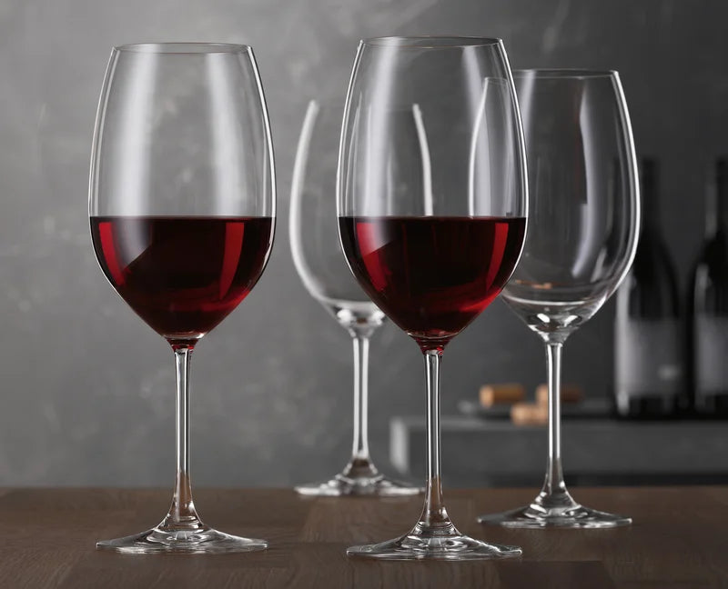 NACHTMANN By SPIEGELAU Salute Pro Bordeaux Glass SET 6